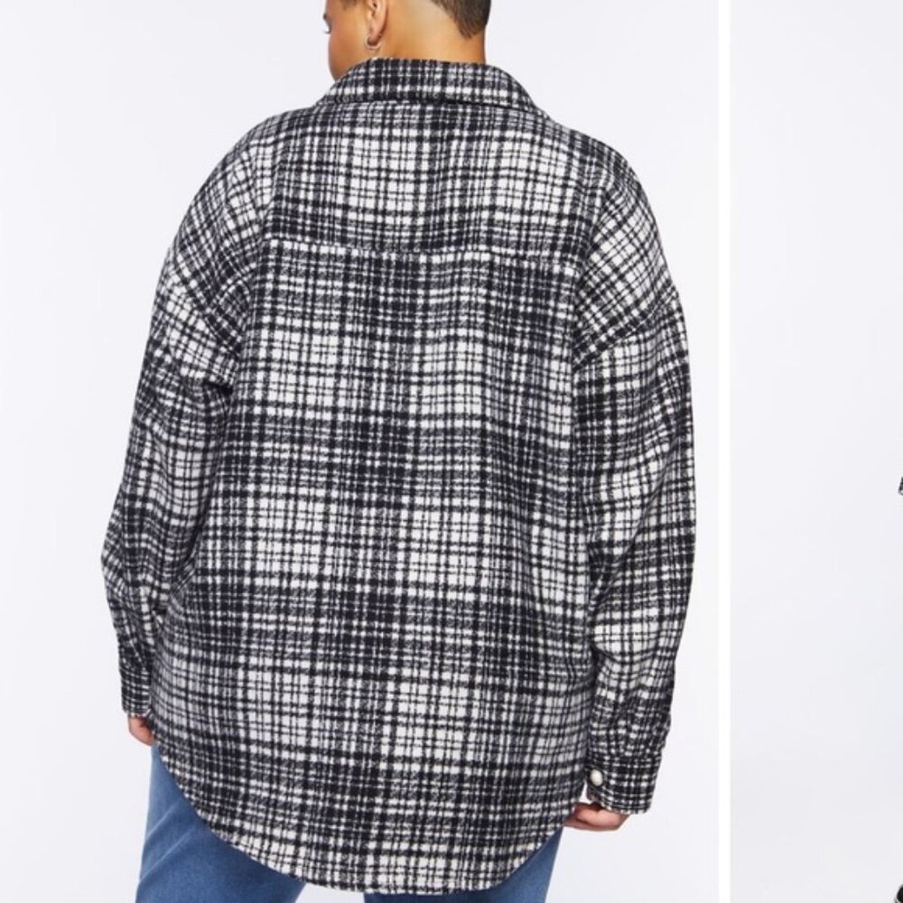 Plus Size Drop-Sleeve Shacket - image 5